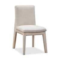 Liv Upholstered Dining Chair – White Sand