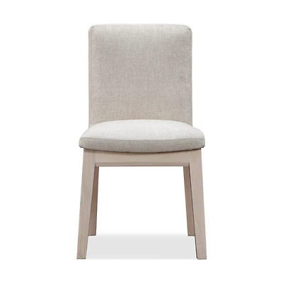 Liv Upholstered Dining Chair – White Sand
