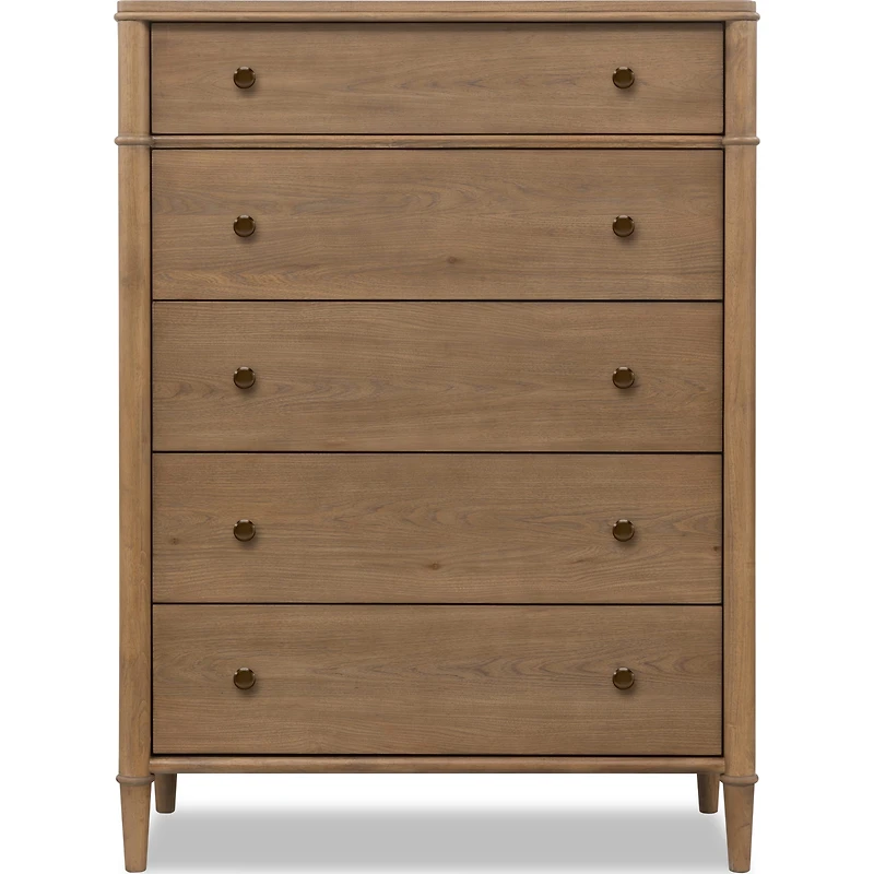Whitmore 5-Drawer Chest – Claystone