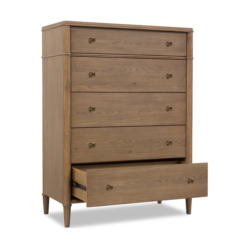 Whitmore 5-Drawer Chest – Claystone