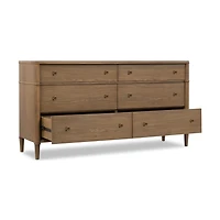 Whitmore 6-Drawer Dresser – Claystone