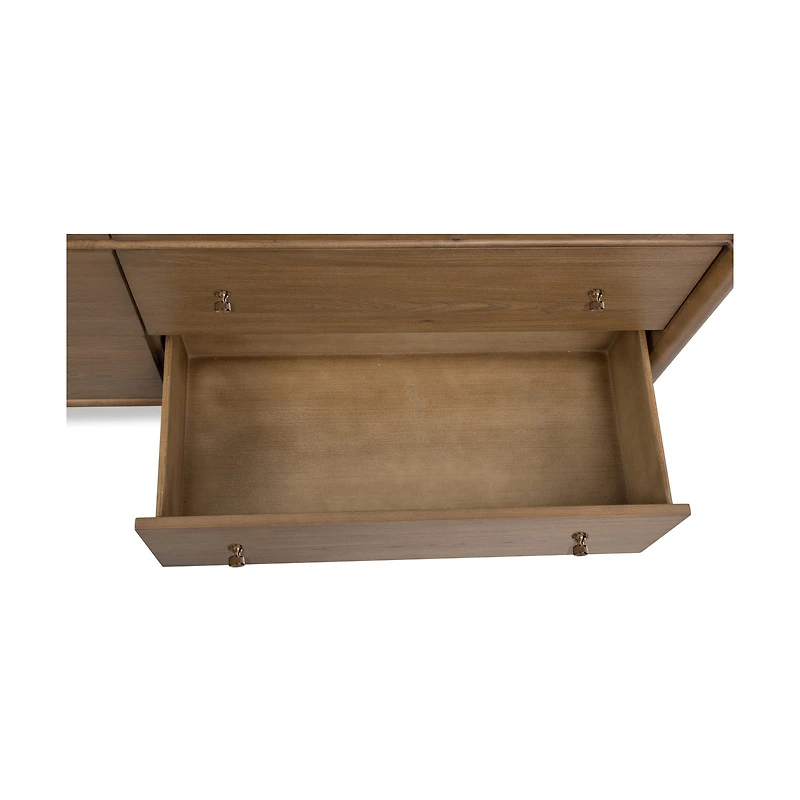 Whitmore 6-Drawer Dresser – Claystone