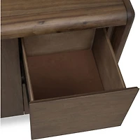 Xolani 2-Door 4-Drawer Acacia Wood Sideboard – Impala Finish