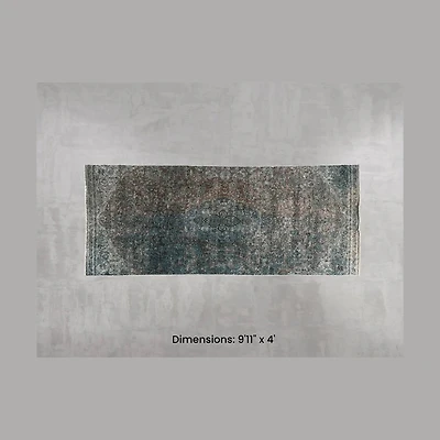 Namaste Rug - Green 9'11" x 4'