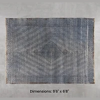 Namaste Rug - Blue 9'6" x 6'8"