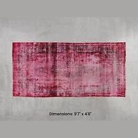 Namaste Rug - Red 9'7" x 4'8"