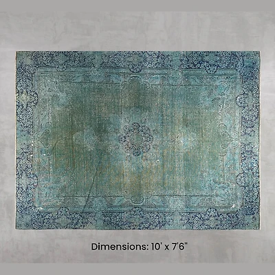 Namaste Rug - Blue/Green 10' x 7'6"