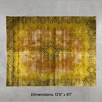 Namaste Rug - Yellow 12'6" x 9'1"