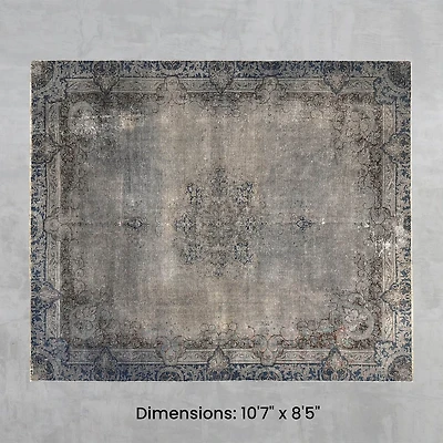 Namaste Rug - Grey/Blue 10'7" x 8'5"