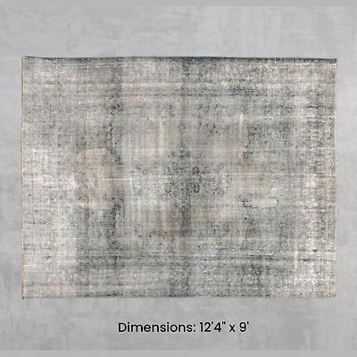 Namaste Rug - Beige/Blue 12'4" x 9'