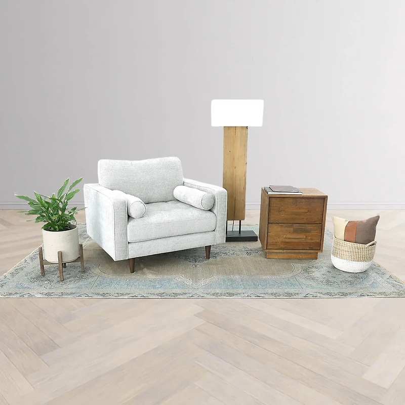 Dovian Nightstand - Dark Driftwood