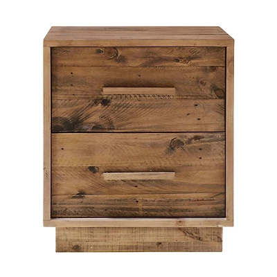 Dovian Nightstand - Dark Driftwood