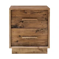 Dovian Nightstand - Dark Driftwood