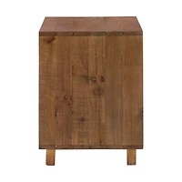 Dovian Nightstand - Dark Driftwood