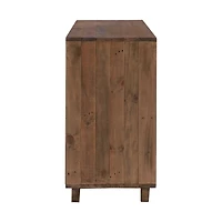 Dovian 6 Drawer Dresser - Dark Driftwood