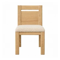 Nia Chenille Upholstered Dining Chair – Lioness & Hyena