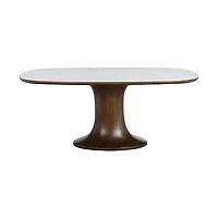 Daphne Dining Table with Crystal Stone Top