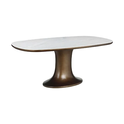 Daphne Dining Table with Crystal Stone Top