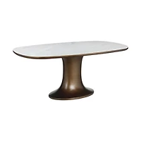 Daphne Dining Table with Crystal Stone Top