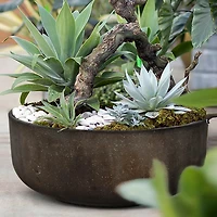 Harlin Bowl - Rustic Brown