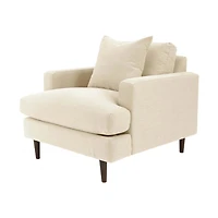 Thessalyn Club Chair - Beach Alabaster