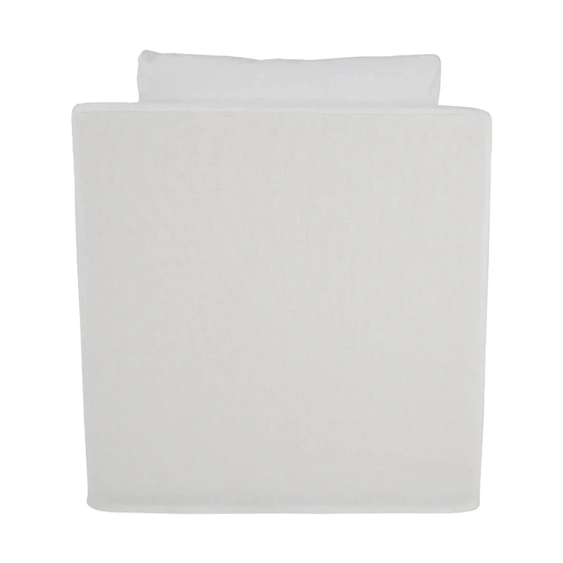Torwyn Club Chair - White Linen