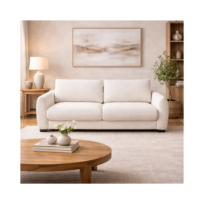 Perry 3 Seater Pull Out Sofabed - Abby Flex