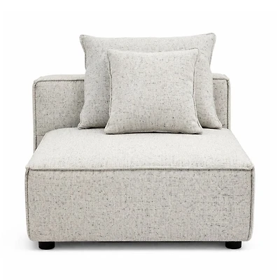 Phoebe Armless Chair - Quartz