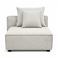 Phoebe Armless Chair - Quartz
