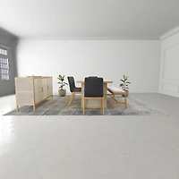 Lenver 3 Door Sideboard - Natural