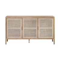 Lenver 3 Door Sideboard - Natural