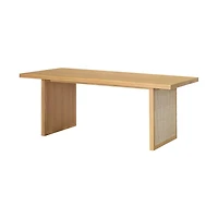 Lenver Dining Table - Natural