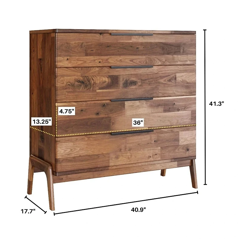 Helsa 4 Drawer Chest