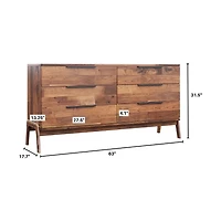 Helsa 6 Drawer Dresser