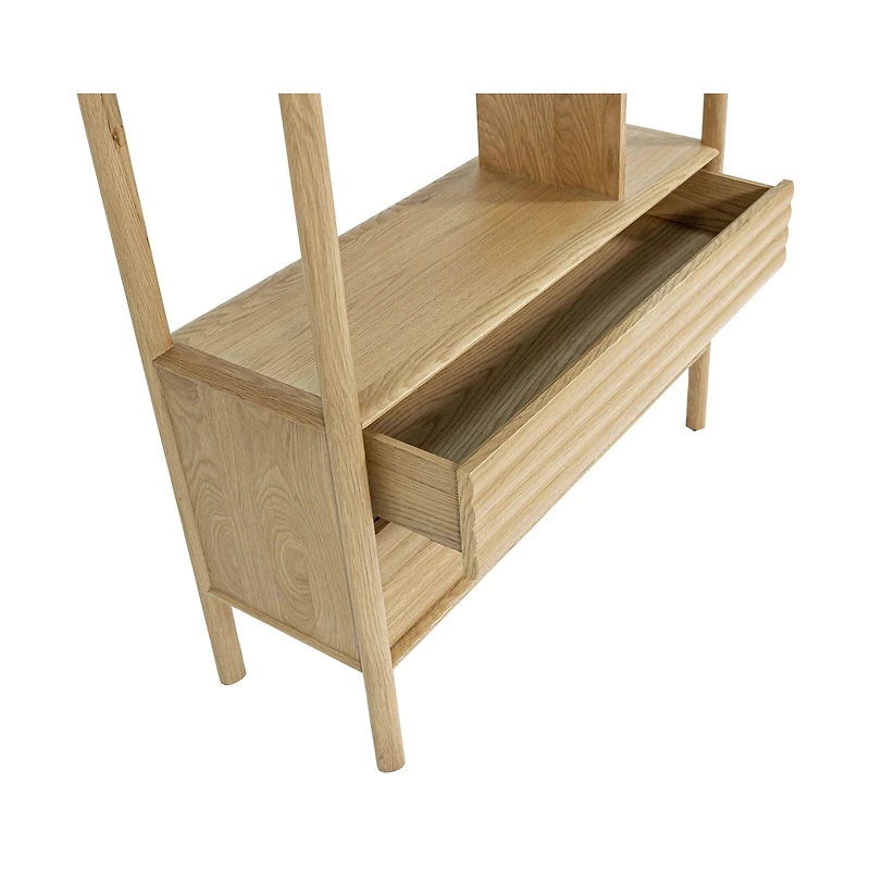 Kevara Bookcase - Light Oak