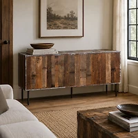 Reclaimed 4 Door Sideboard