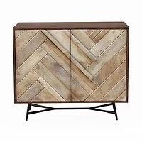 Rennes Solid Wood 2 Door Sideboard