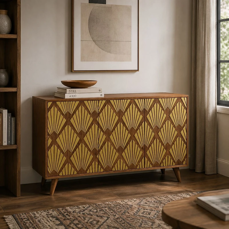 Rolex Three Door Sideboard