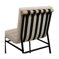 Ryna Vista Fabric Dining Chair - Linen