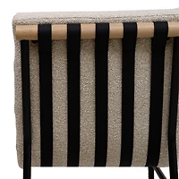 Ryna Vista Fabric Dining Chair - Linen