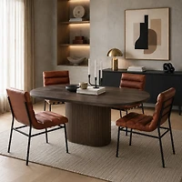 Ryna Dining Chair - Cognac