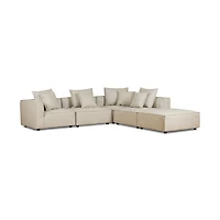 Phoebe 5 Piece Modular Set - Quartz