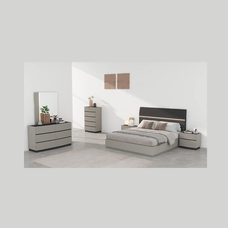 Nella Two Tone Dressing Mirror