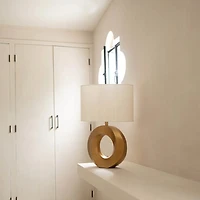 Crescent Table Lamp