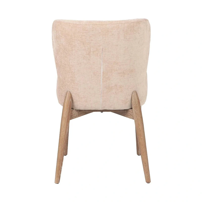 Zerwyn Dining Chair - Champagne Chenille