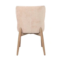 Zerwyn Dining Chair - Champagne Chenille