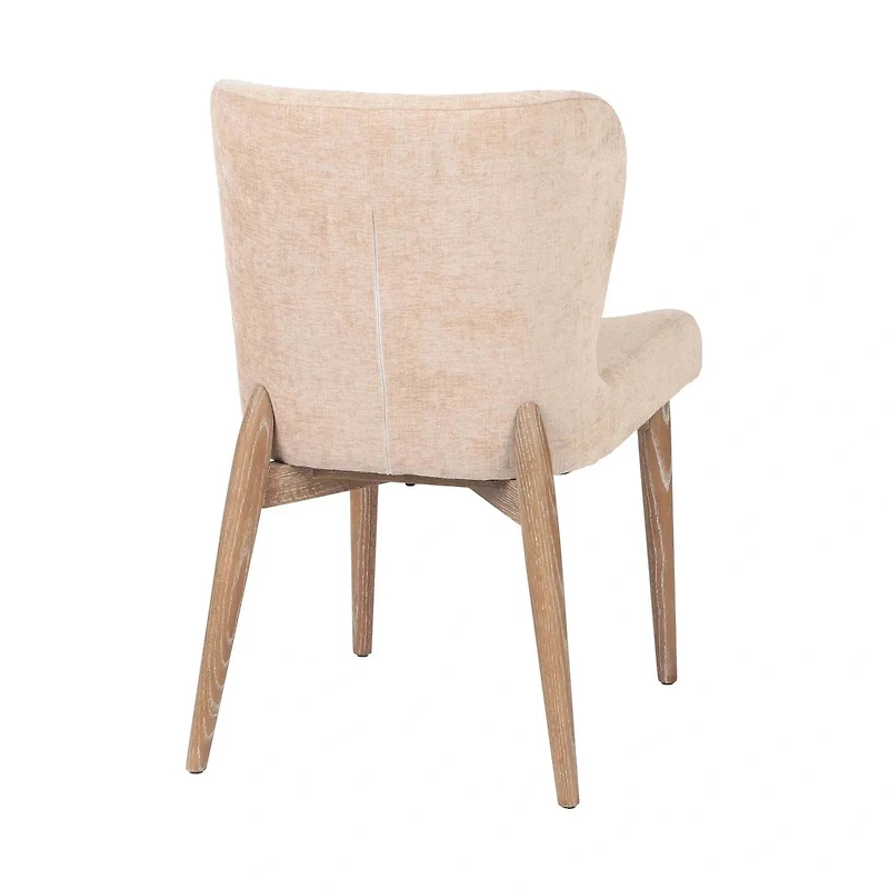 Zerwyn Dining Chair - Champagne Chenille