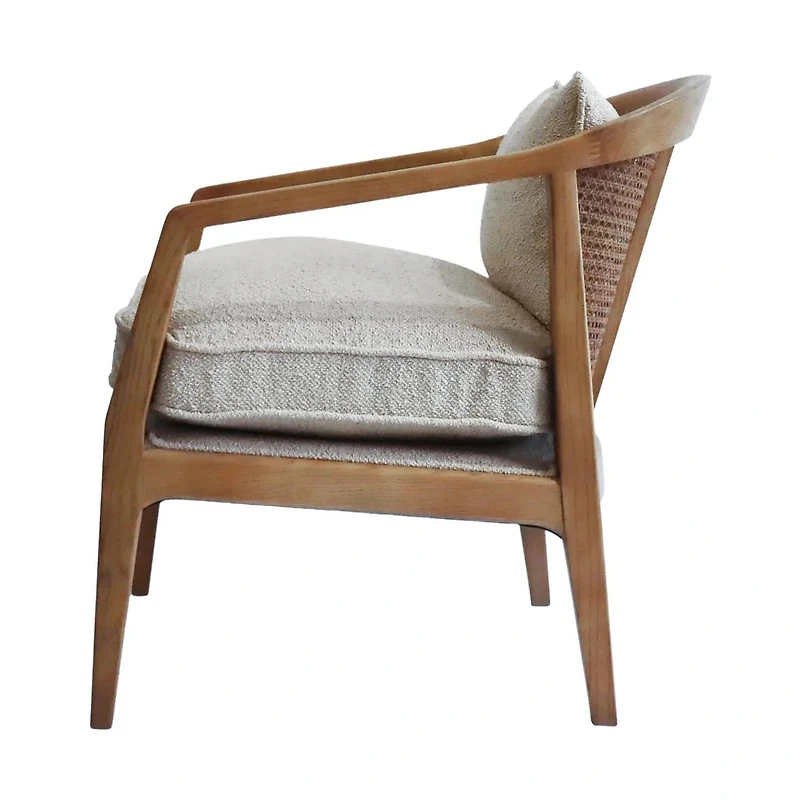 Gravora Club Chair - Sand Boucle