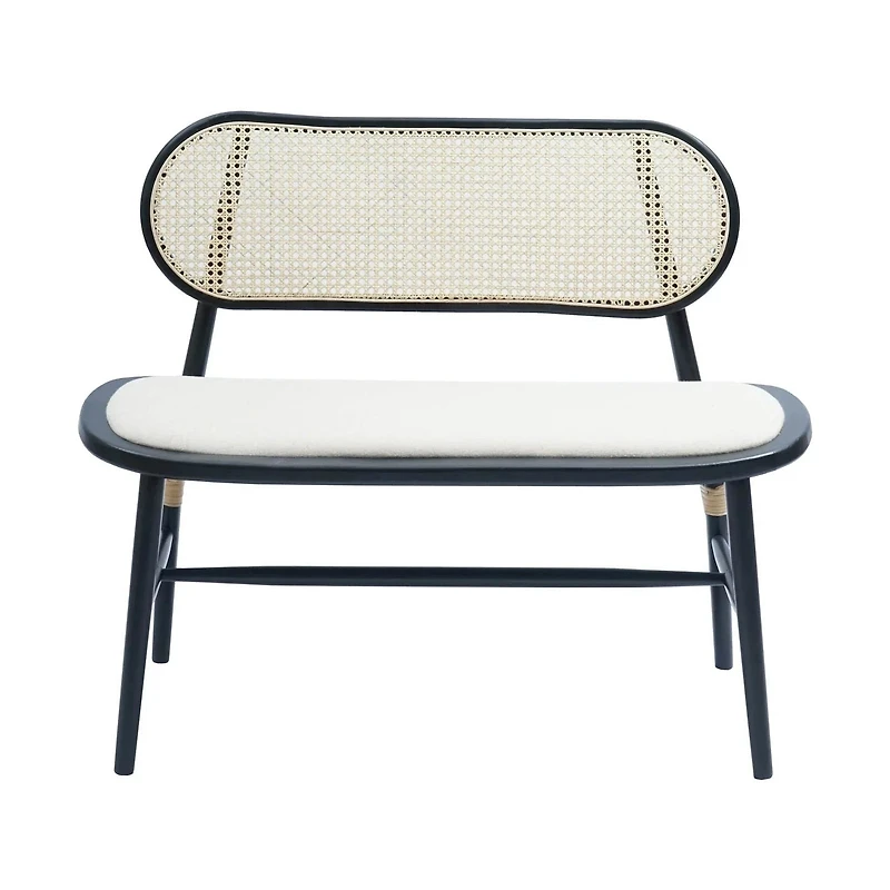 Yarven Small Bench - Black
