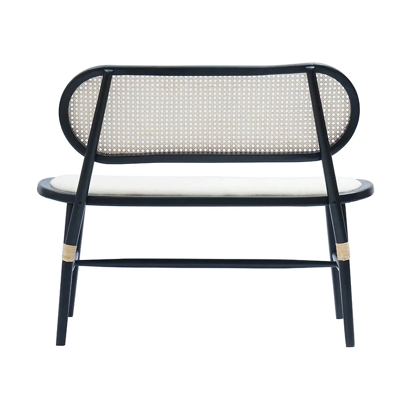 Yarven Small Bench - Black